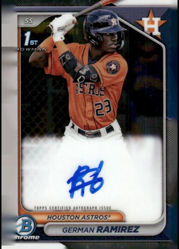 2024 Bowman Chrome Prospects Baseball German Ramirez #CPA-GR