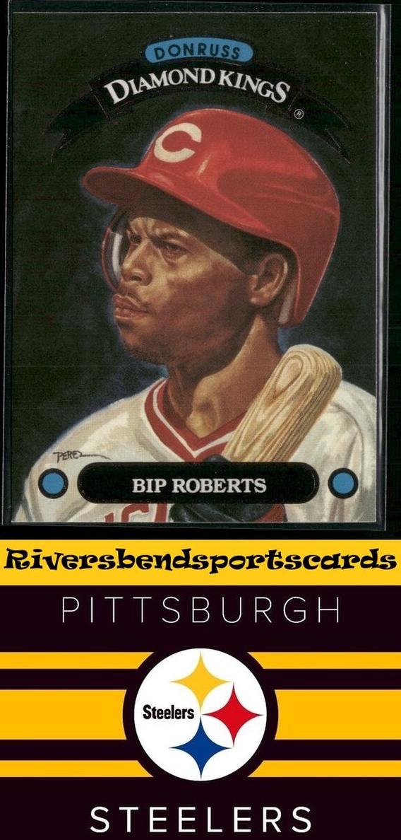 1993 Donruss Baseball Bip Roberts #DK-11 PSA 9