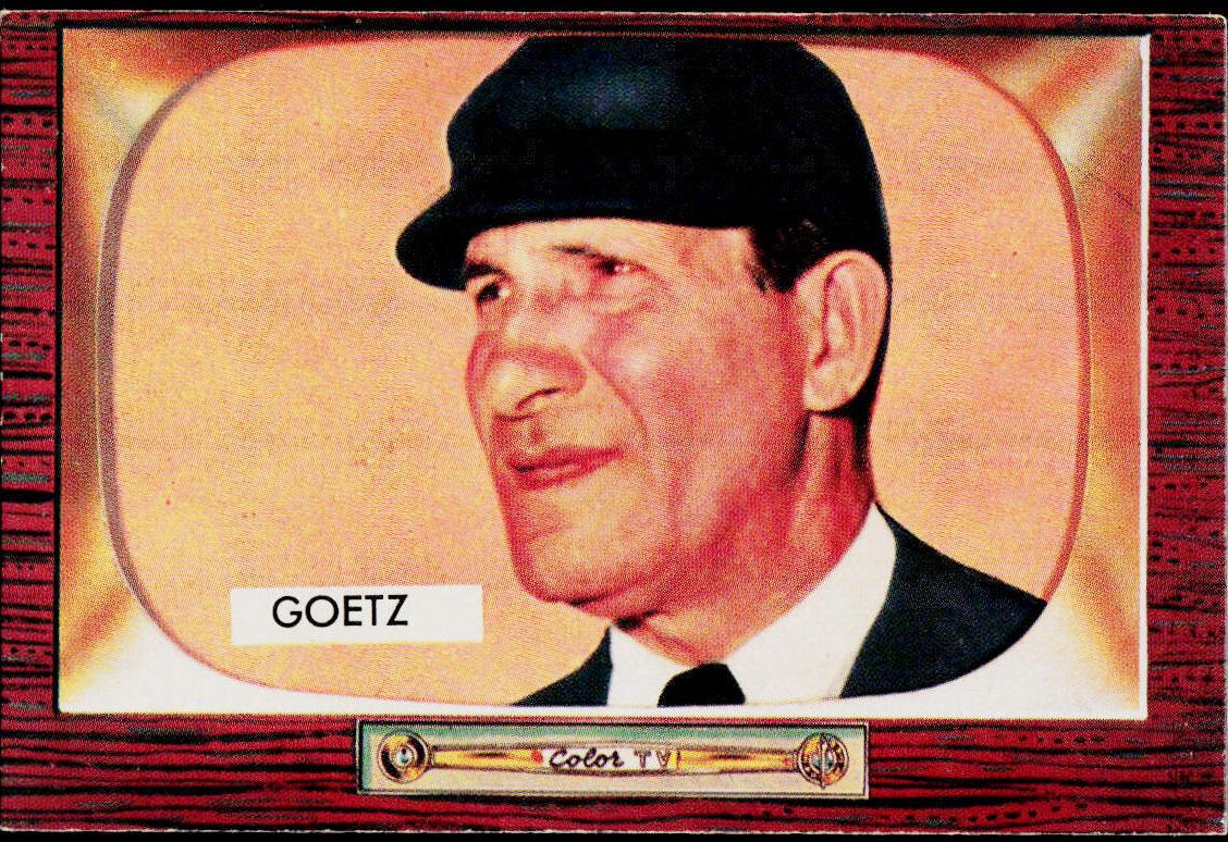 1955 Bowman Baseball Lawrence Goetz #311