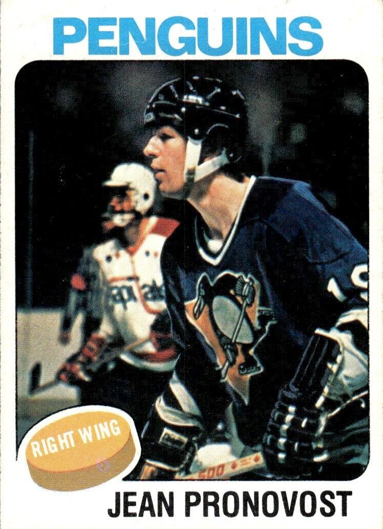 1975 Topps Hockey Jean Pronovost #280