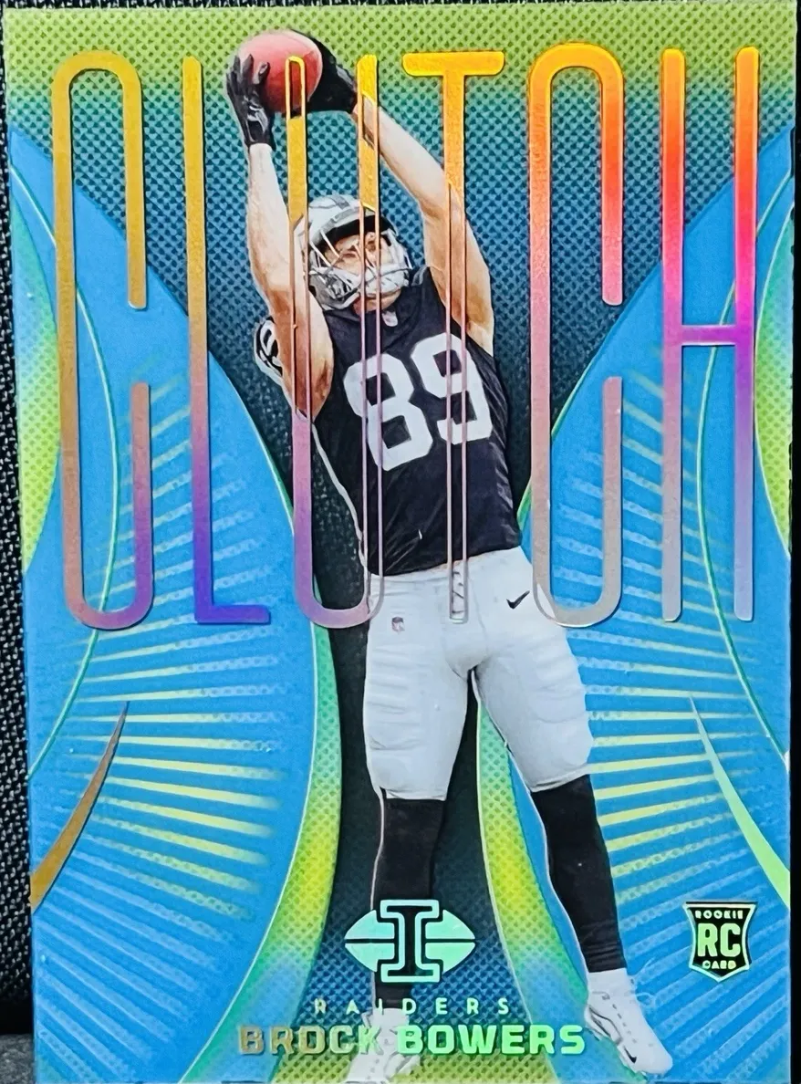 2024 Panini Illusions Football Light Blue Brock Bowers #3
