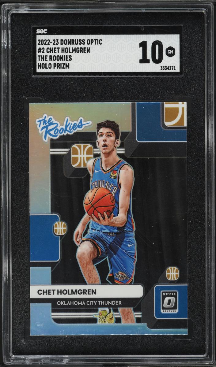 2022 Donruss Optic Basketball Holo Chet Holmgren #2