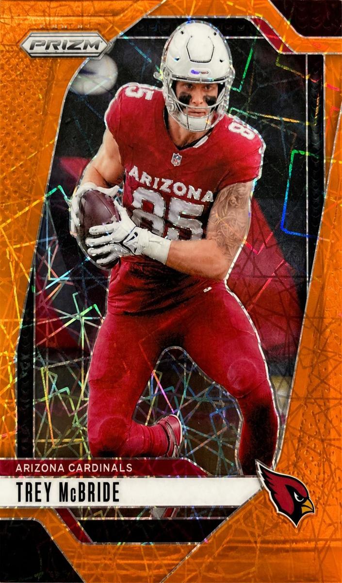 2024 Panini Prizm Football Lazer Trey McBride #4