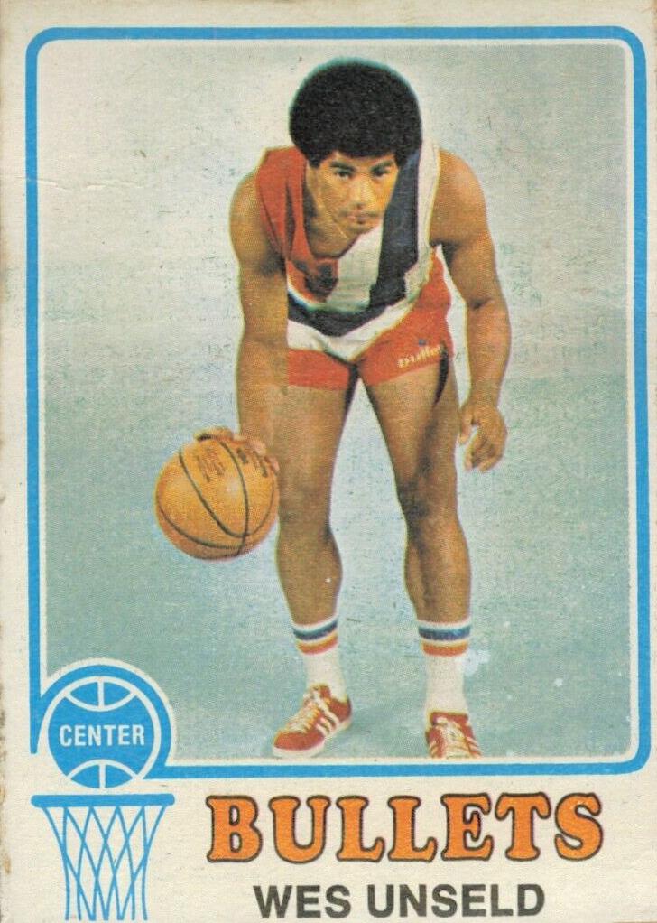 1973 Topps Basketball Wes Unseld #176 PSA 7