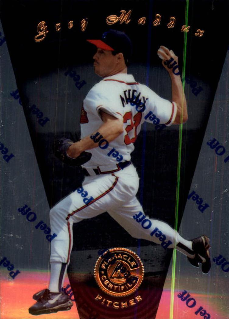 1997 Pinnacle Certified Baseball Greg Maddux #83 PSA 9