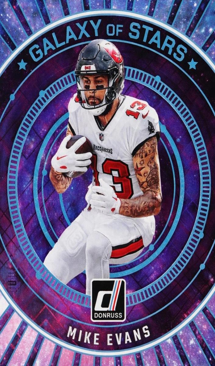 2024 Panini Donruss Football Cosmic Mike Evans #GOS-MEV PSA 10
