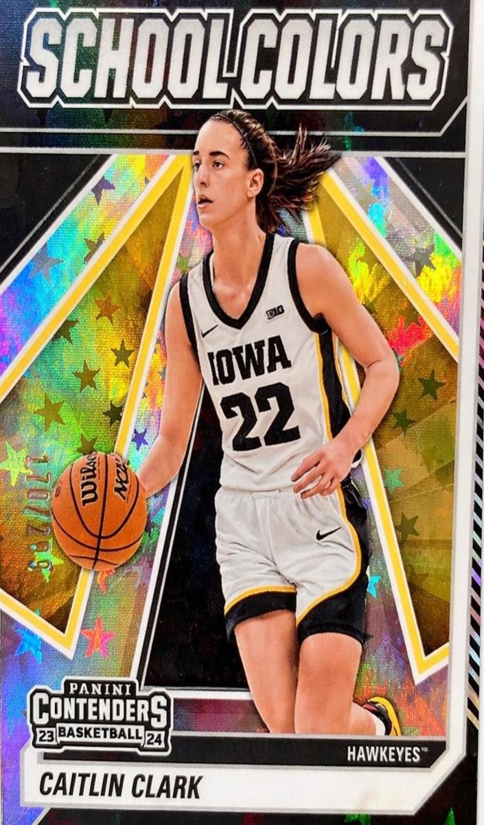 2024 Panini Caitlin Clark Collection Basketball Pointed Stars Caitlin Clark #SC2 BGS 9