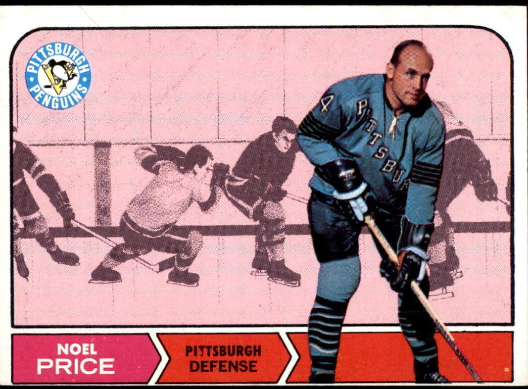 1968 Topps Hockey Noel Price #110
