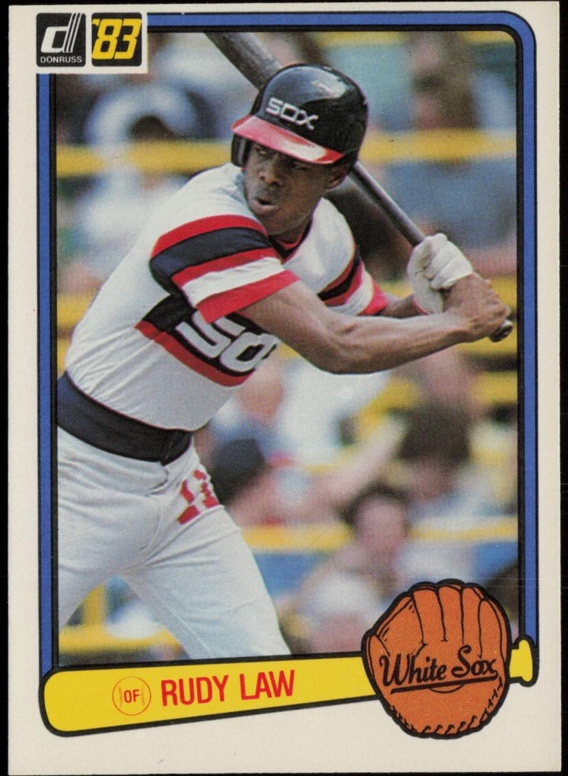 1983 Donruss Baseball Rudy Law #521 PSA 9