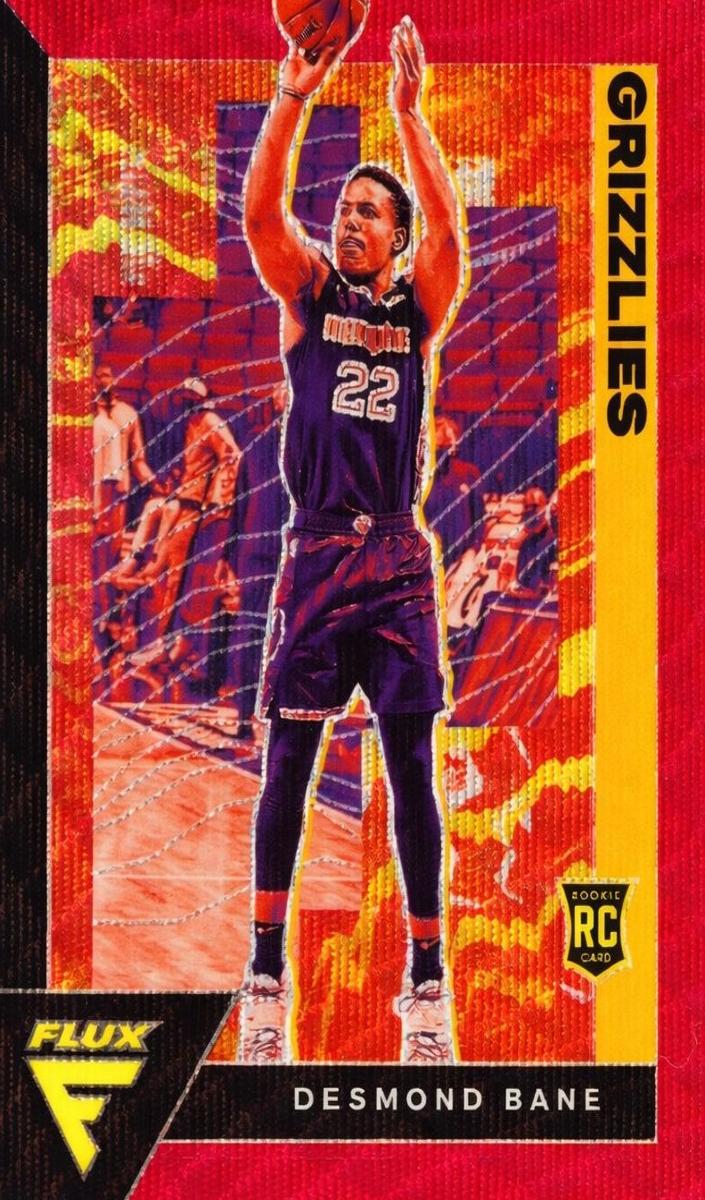 2020 Panini Flux Basketball Red Desmond Bane #221 PSA 9