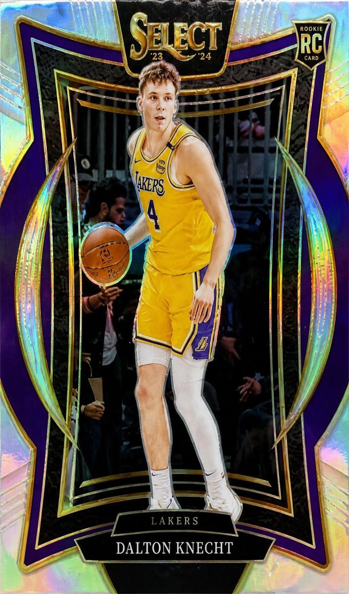 2024 Panini Select Basketball Silver Dalton Knecht #91