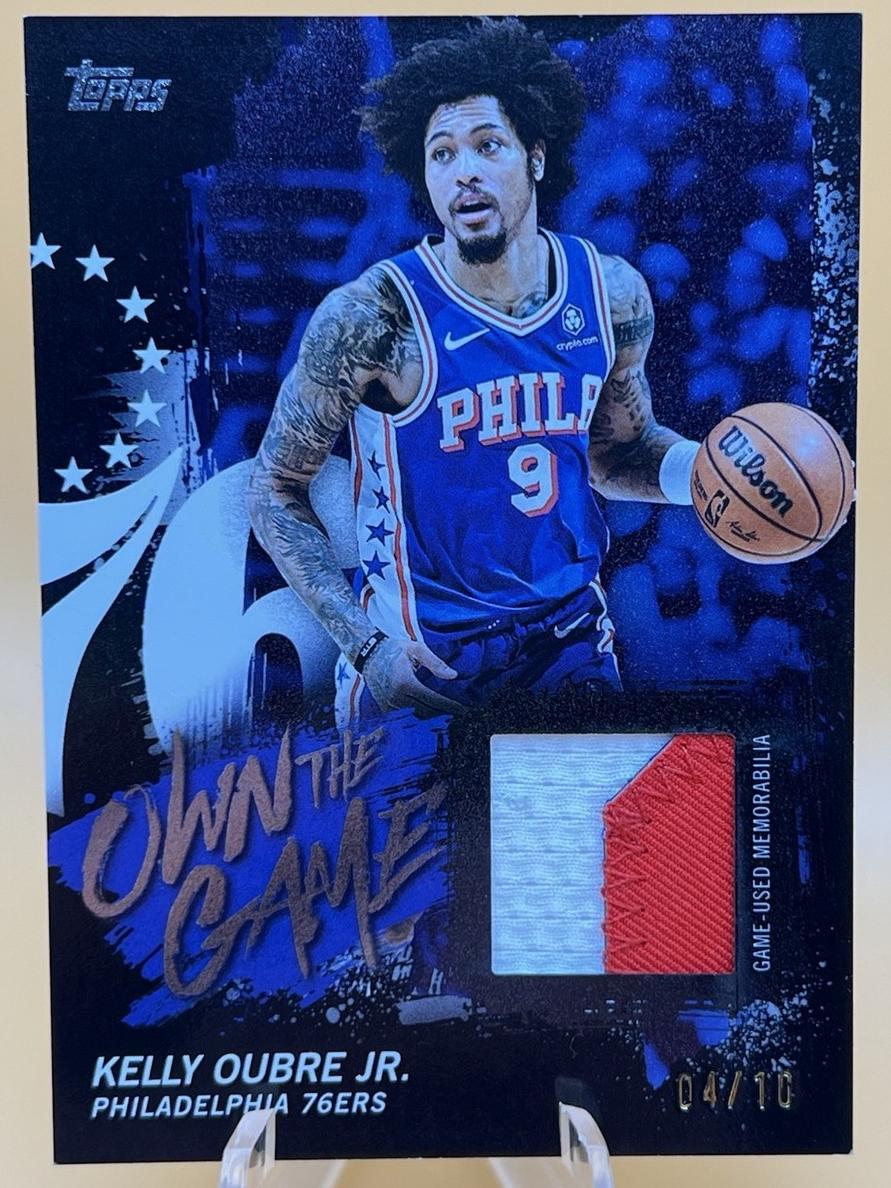 2025 Topps Basketball Black Rainbow Kelly Oubre Jr. #OTGA-KO