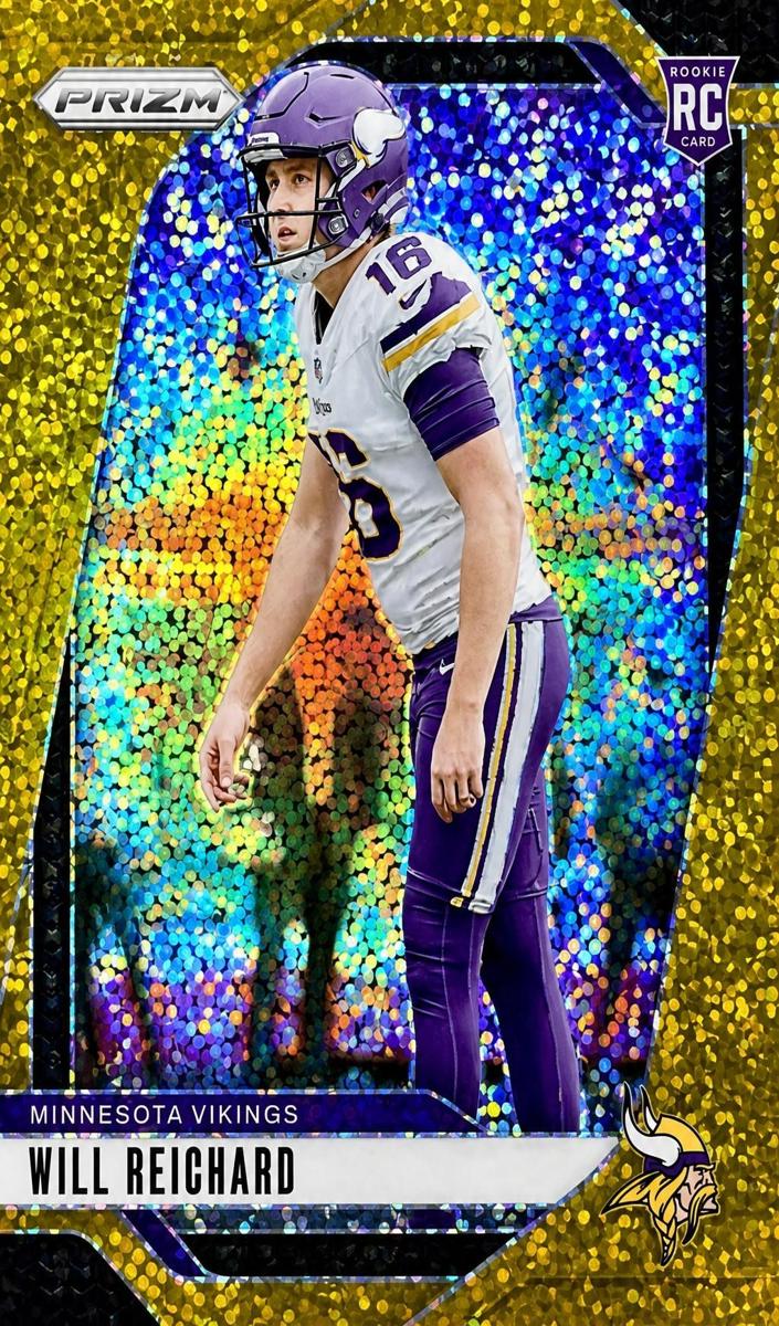 2024 Panini Prizm Football Gold Sparkle Will Reichard #396