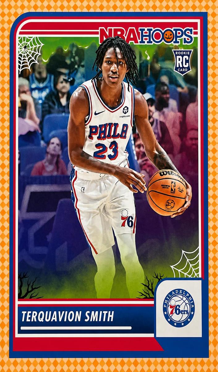 2023 Panini Haunted Hoops Basketball Orange Terquavion Smith #50