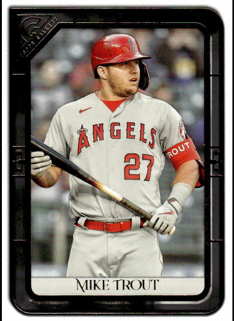 2021 Topps Gallery Baseball Mike Trout #51 PSA 9