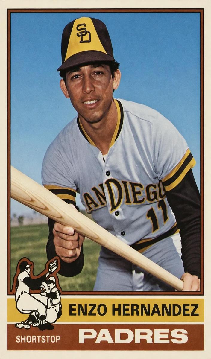 1976 O-Pee-Chee Baseball Enzo Hernandez #289