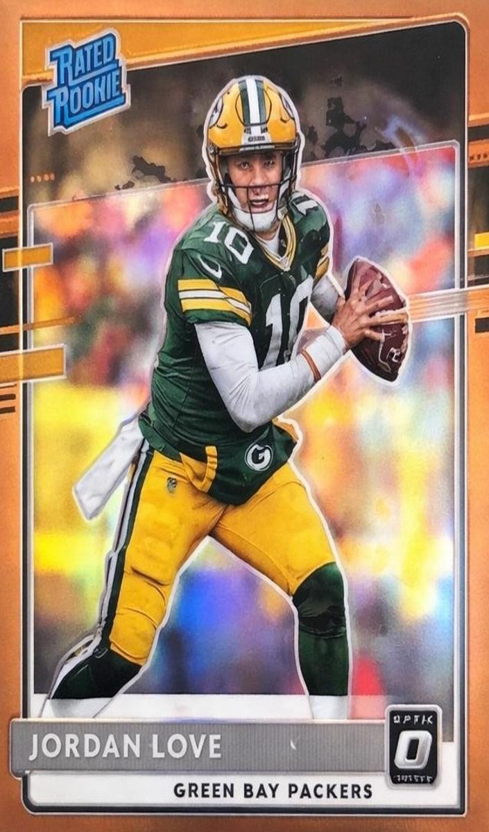2020 Donruss Optic Football Bronze Jordan Love #154
