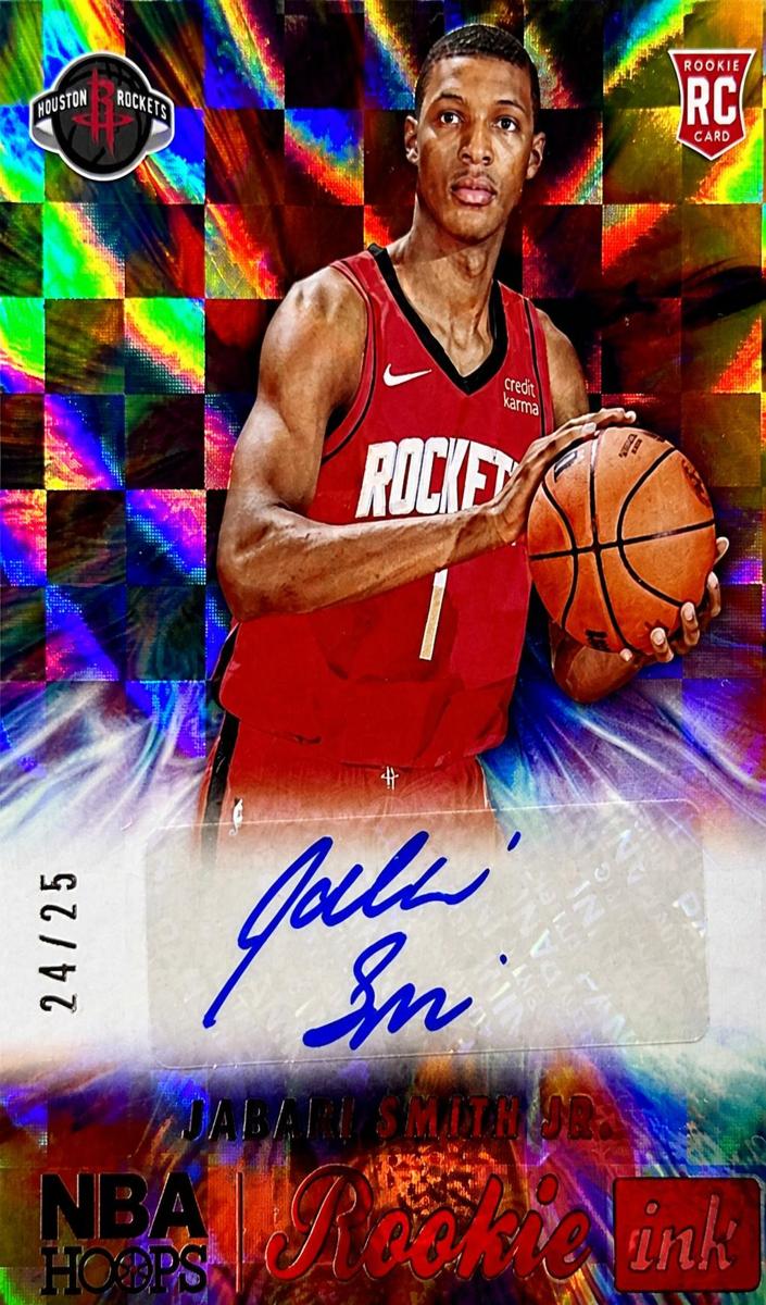 2022 Panini Hoops Basketball Red Jabari Smith Jr. #RI-JBW