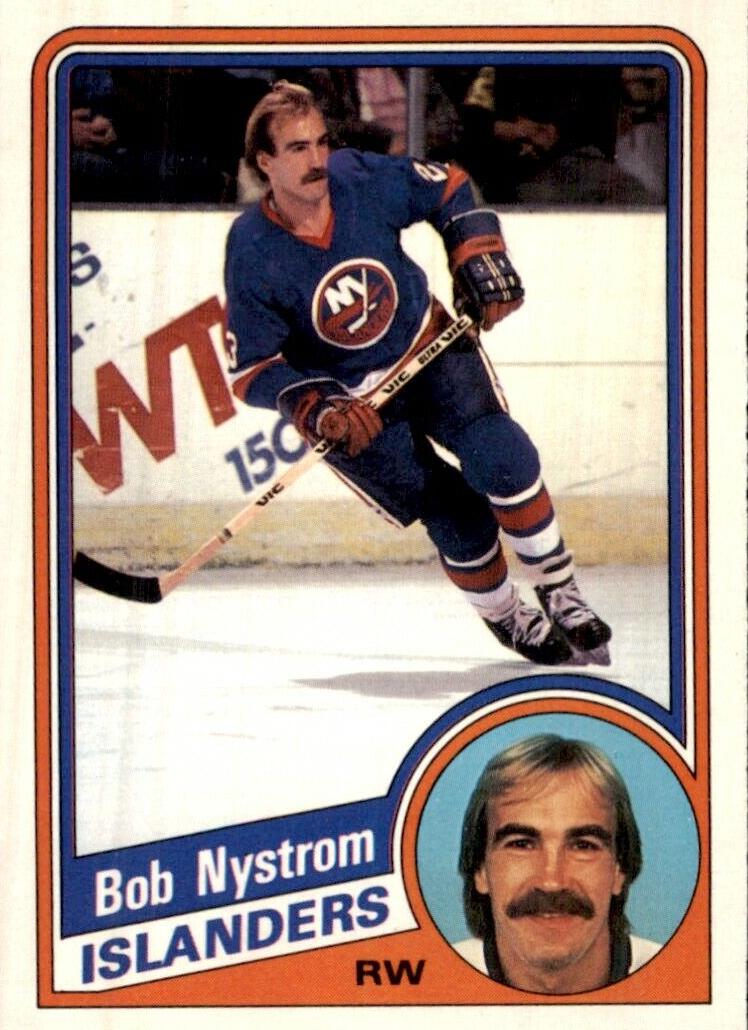 1984 O-Pee-Chee Hockey Bob Nystrom #132 PSA 10