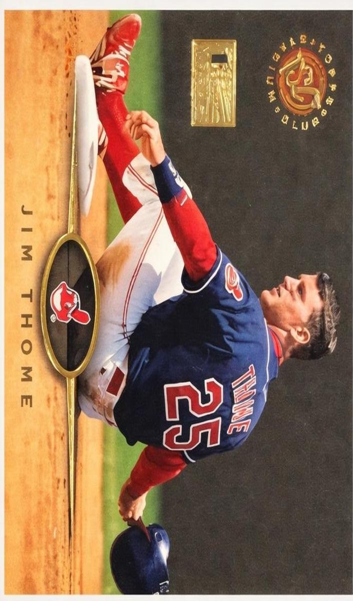 1995 Topps Stadium Club Baseball Jim Thome #147