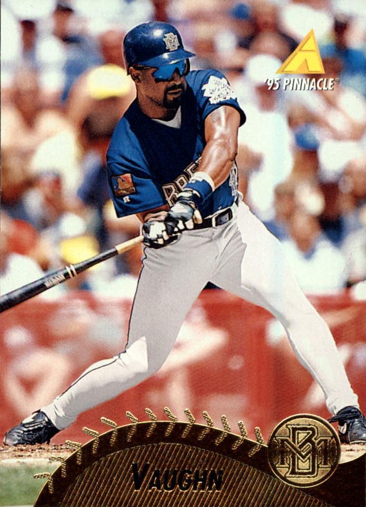 1995 Pinnacle Baseball Greg Vaughn #110