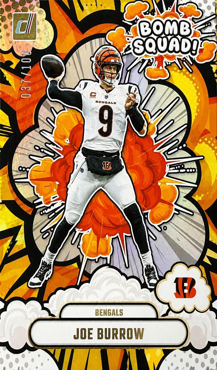 2025 Panini Donruss Football Holo Joe Burrow #BS-JBW