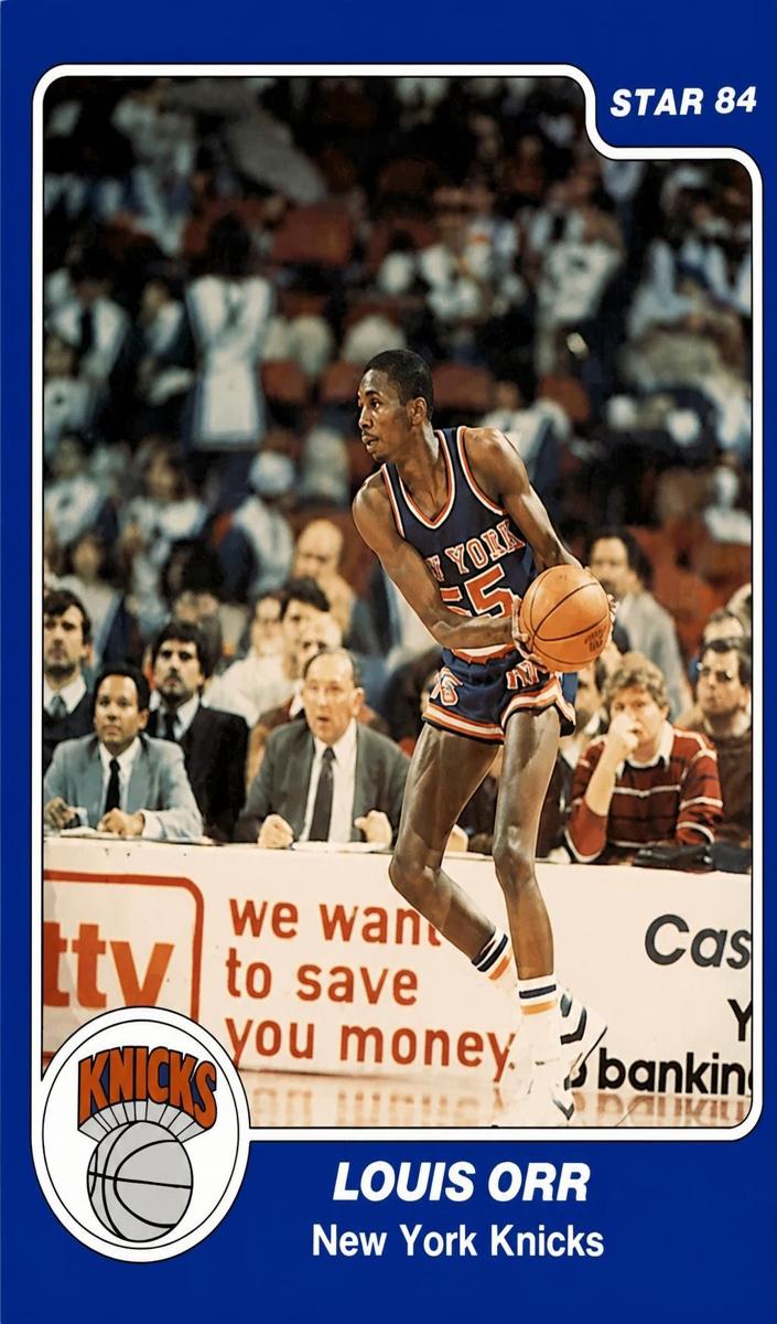 1984 Star Basketball Louis Orr #32