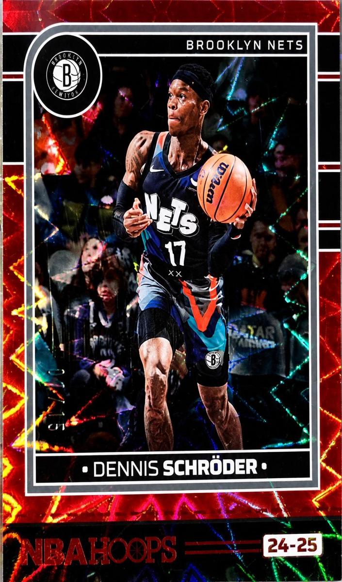 2024 Panini Hoops Basketball Red Explosion Dennis Schroder #60