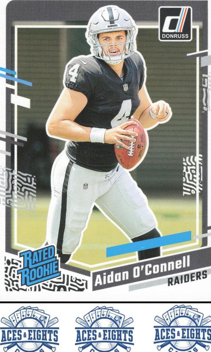 2023 Panini Donruss Football Aidan O'Connell #360