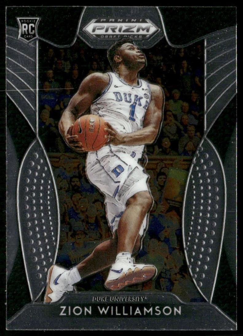 2019 Panini Prizm Draft Picks Basketball Zion Williamson #1