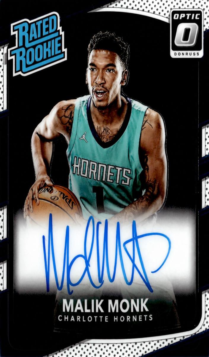 2017 Donruss Optic Basketball Malik Monk #190