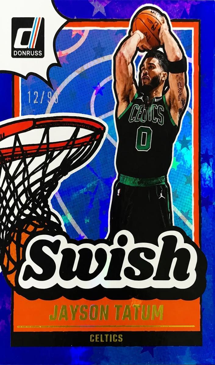 2024 Panini Donruss Basketball International Blue Stars Jayson Tatum #7