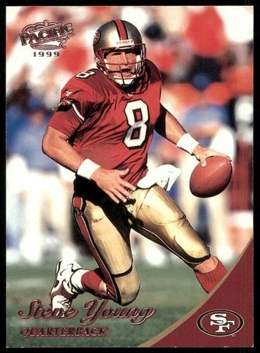 1999 Pacific Football Steve Young #364