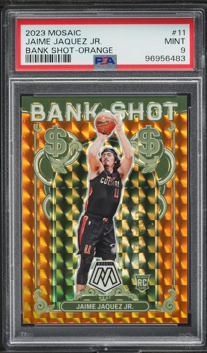 2023 Panini Mosaic Basketball Orange Jaime Jaquez Jr. #11 PSA 8