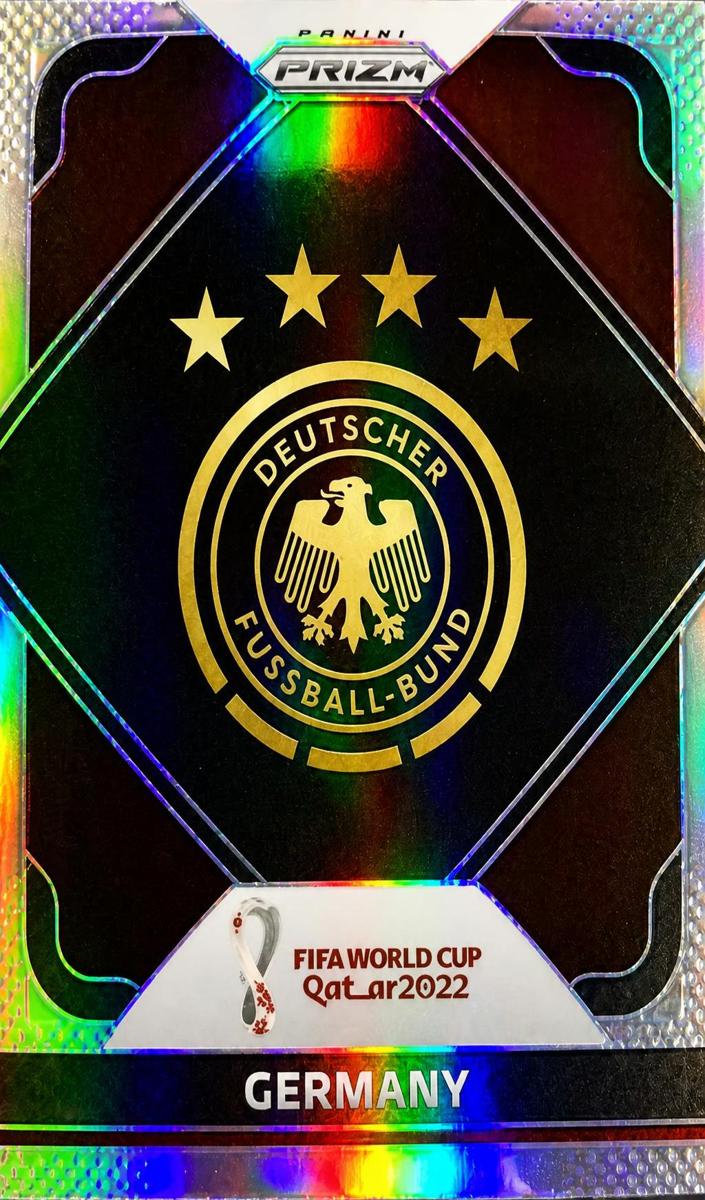 2022 Panini Prizm FIFA World Cup Qatar Soccer Silver Germany #11 PSA 10
