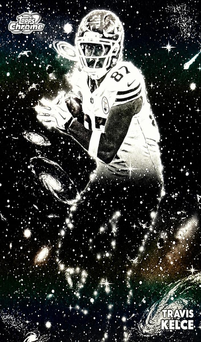 2025 Topps Cosmic Chrome Football Travis Kelce #BCV-29