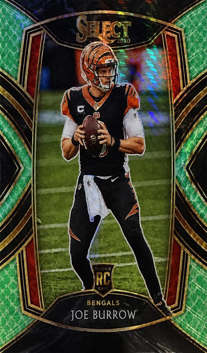 2020 Panini Select Football Dragon Scale Joe Burrow #246