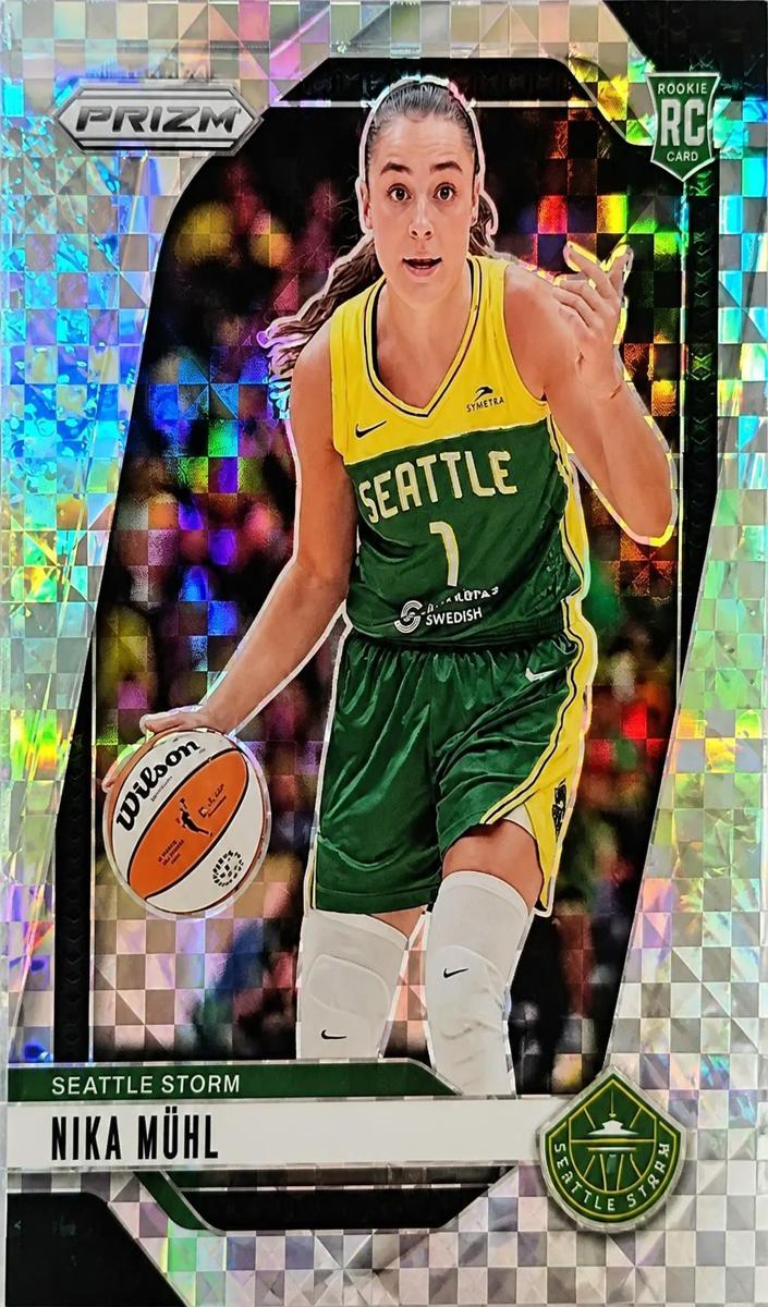 2024 Panini Prizm WNBA Basketball Checkerboard Nika Muhl #75