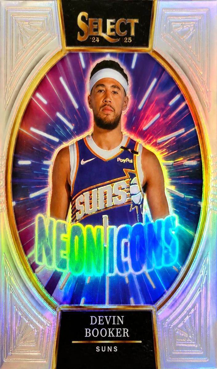 2024 Panini Select Basketball Silver Devin Booker #4