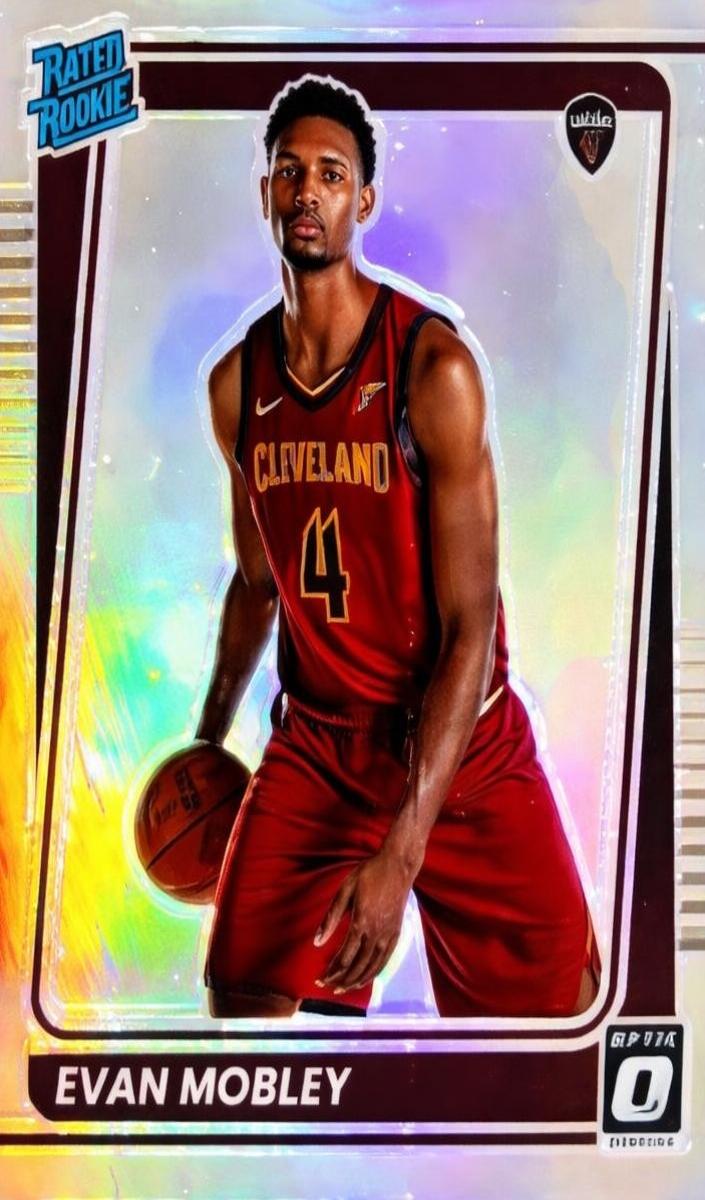 2021 Donruss Optic Basketball Holo Evan Mobley #175 SGC 9.5