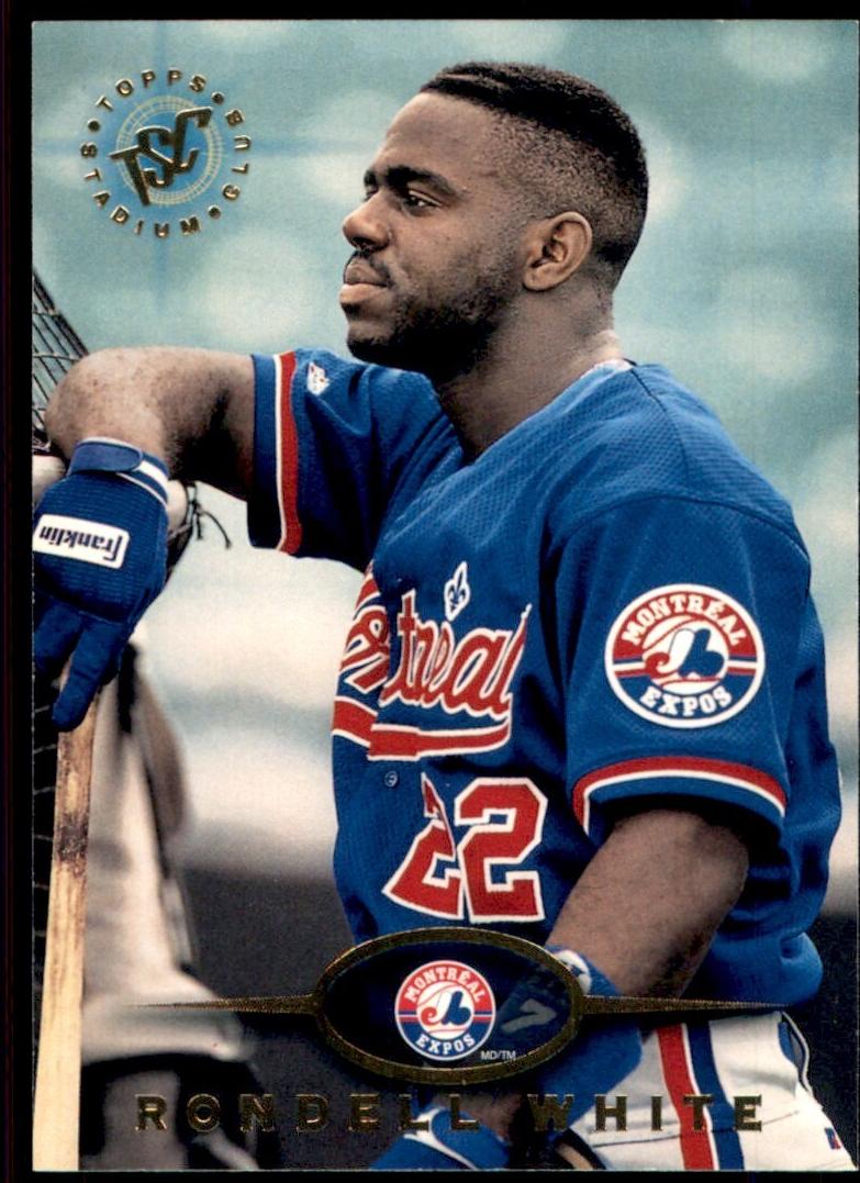 1995 Topps Stadium Club Baseball Rondell White #349