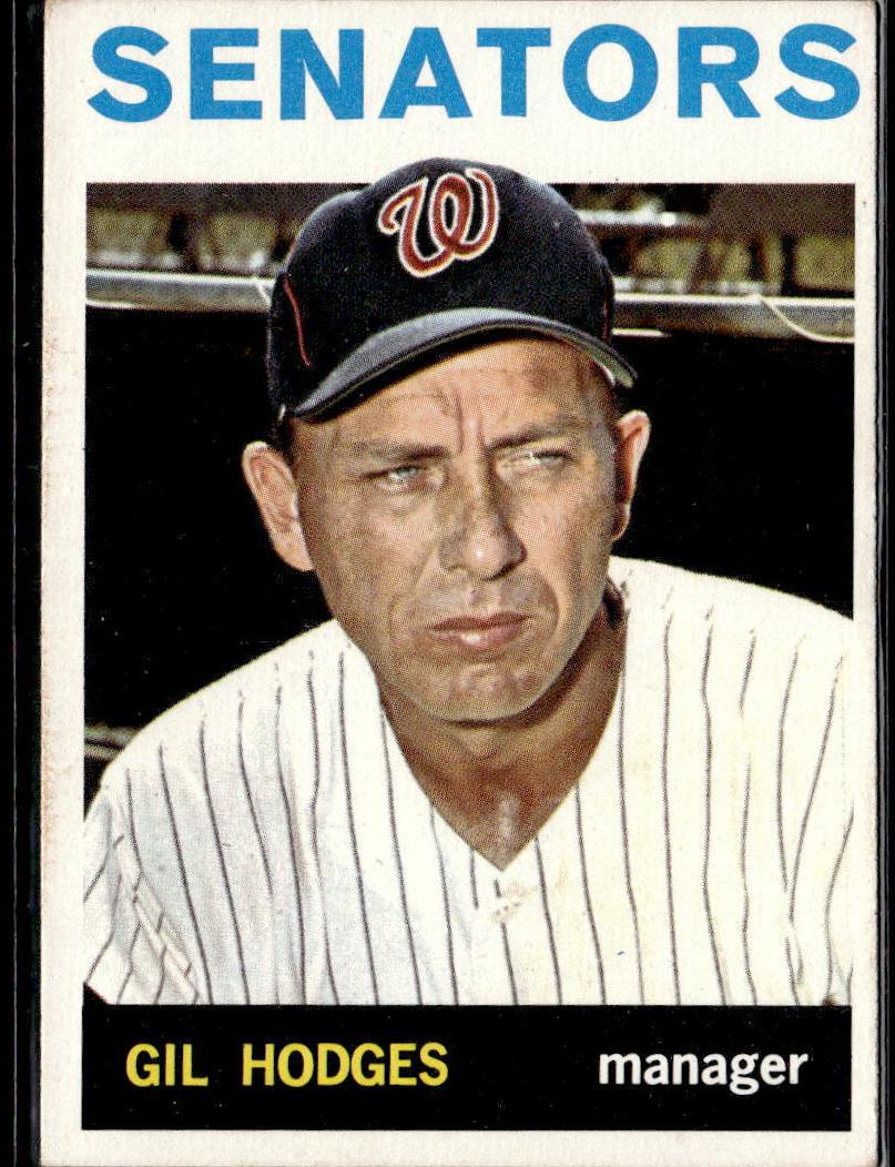 1964 Topps Baseball Gil Hodges #547 PSA 7.5