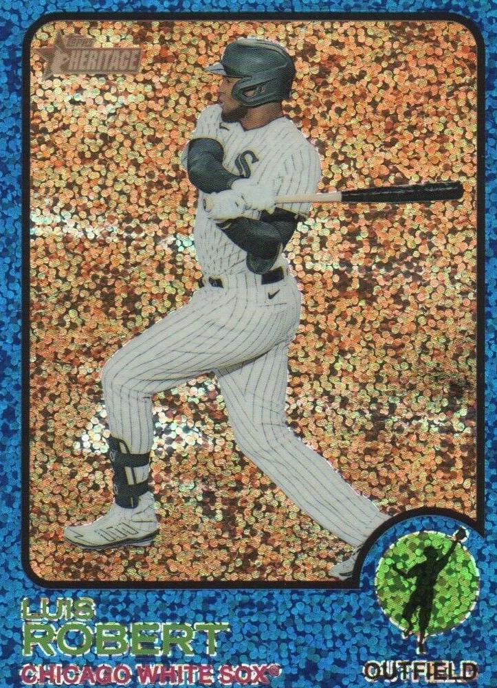2022 Topps Chrome Baseball Luis Robert #87BC-12 PSA 8