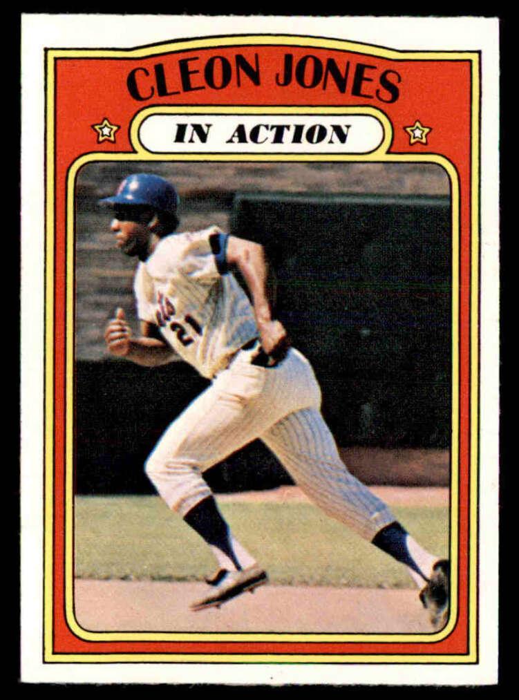 1972 O-Pee-Chee Baseball Cleon Jones #32