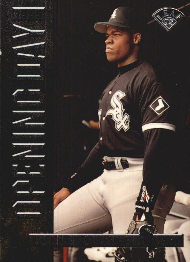 1995 Leaf Baseball Frank Thomas #1