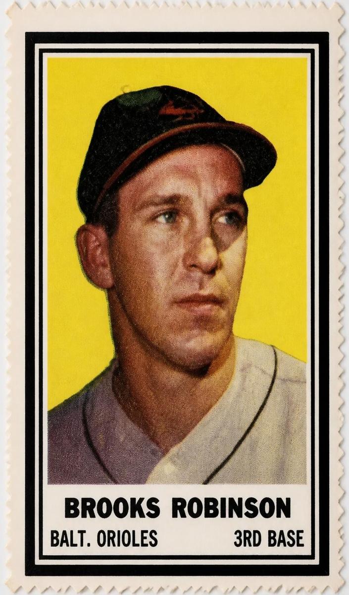 1962 Topps Baseball Brooks Robinson #NNO PSA 8