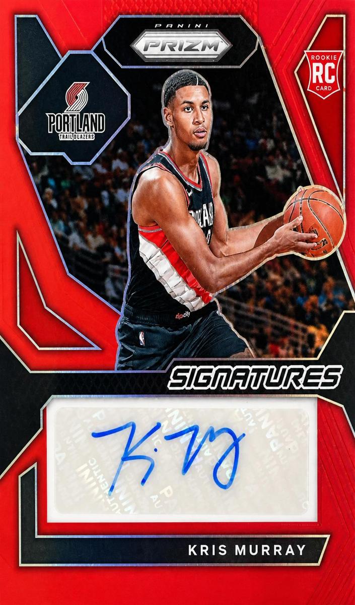 2023 Panini Prizm Basketball Red Kris Murray #RSI-MUR PSA 9