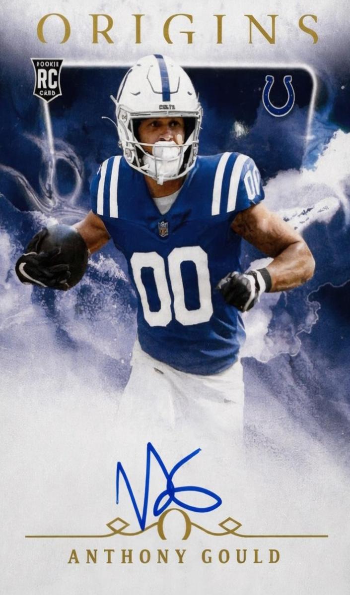 2024 Panini Origins Football Anthony Gould #RAU-AGO