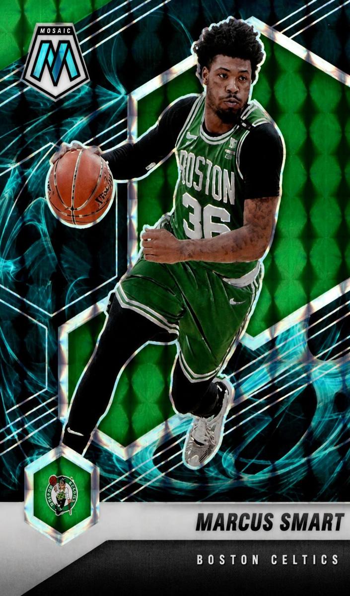 2020 Panini Mosaic Basketball Genesis Marcus Smart #99 PSA 9