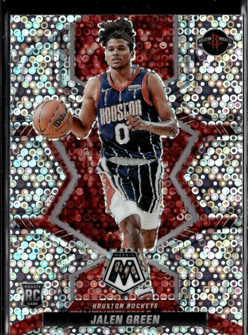 2021 Panini Mosaic Basketball Jalen Green #206 PSA 8.5